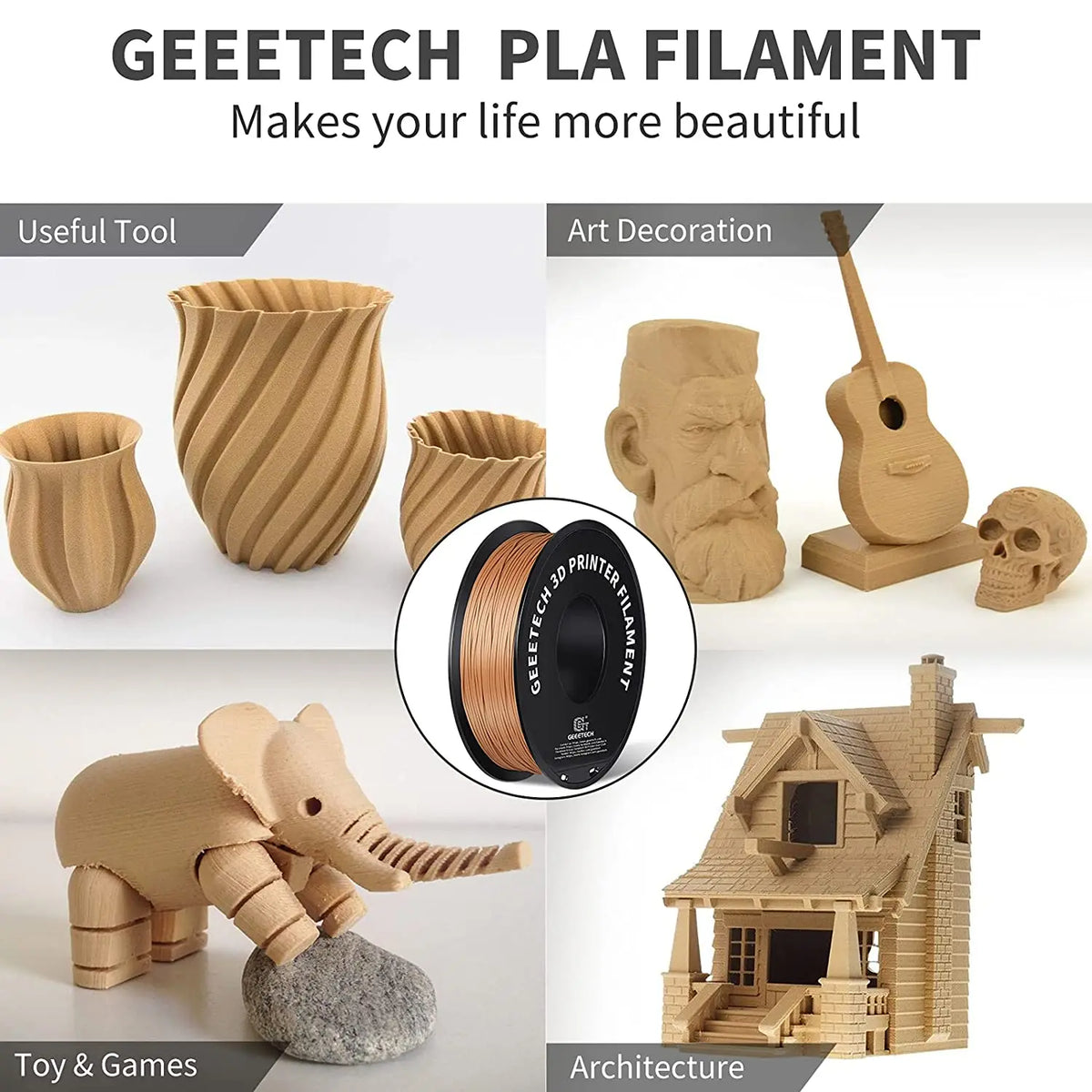 Geeetech PLA Filament, 1 kg