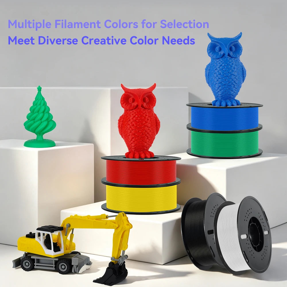 KINGROON PLA Filament Bundle, 10 kg (10 × 1 kg)