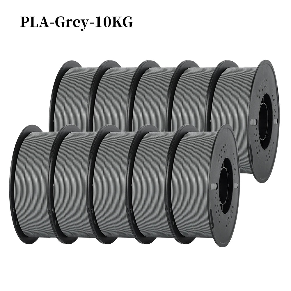 KINGROON PLA Filament Bundle, 10 kg (10 × 1 kg)