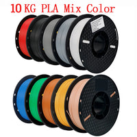 KINGROON PLA Filament Bundle, 10 kg (10 × 1 kg)