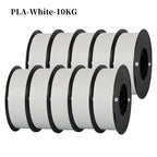 KINGROON PLA Filament Bundle, 10 kg (10 × 1 kg)