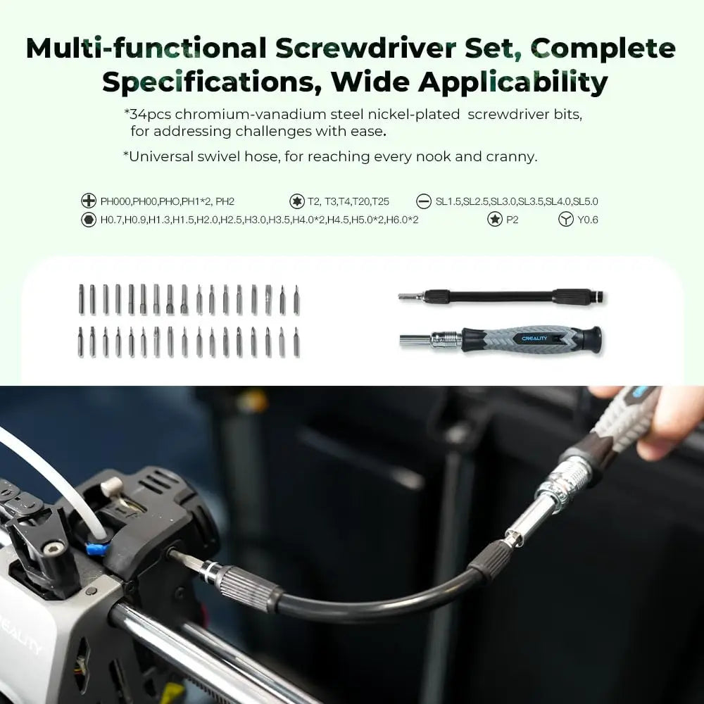 Creality 3D Printer Tool Kit (74 Pieces)