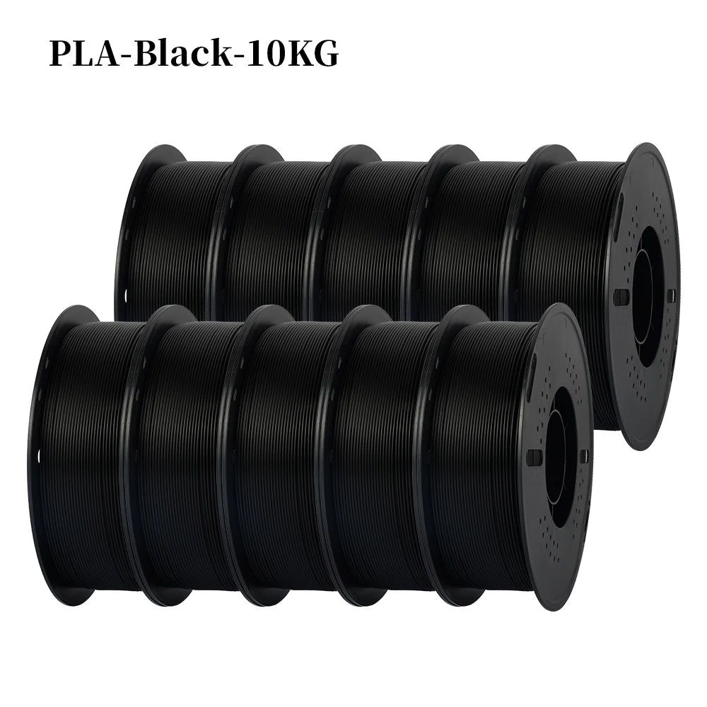 KINGROON PLA Filament Bundle, 10 kg (10 × 1 kg)